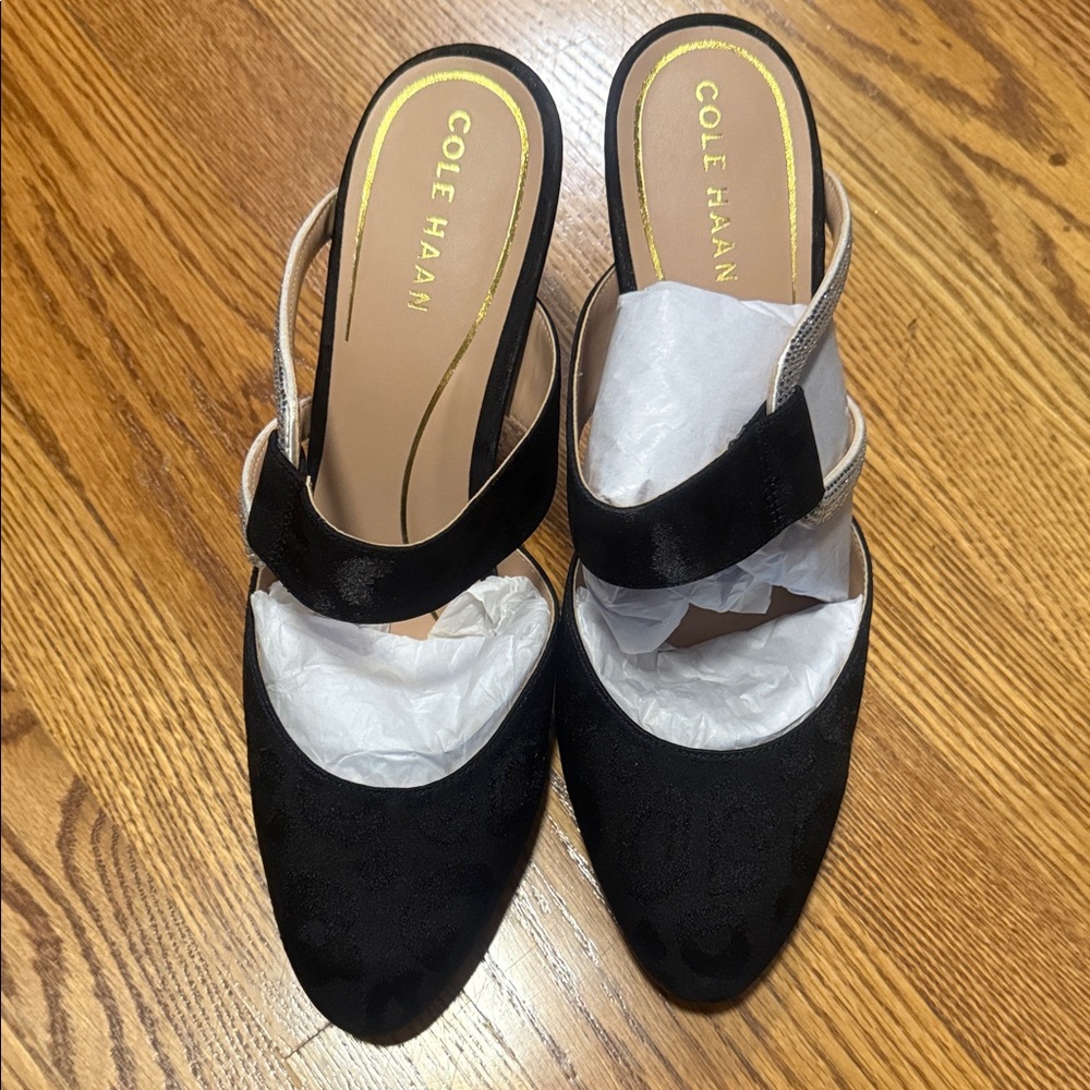 Cole Haan Black Women's Mules